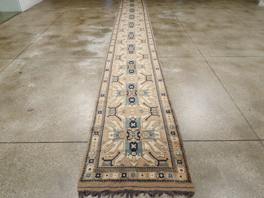 Antique Turkish Kazak Runner, No.17452 - Galerie Shabab