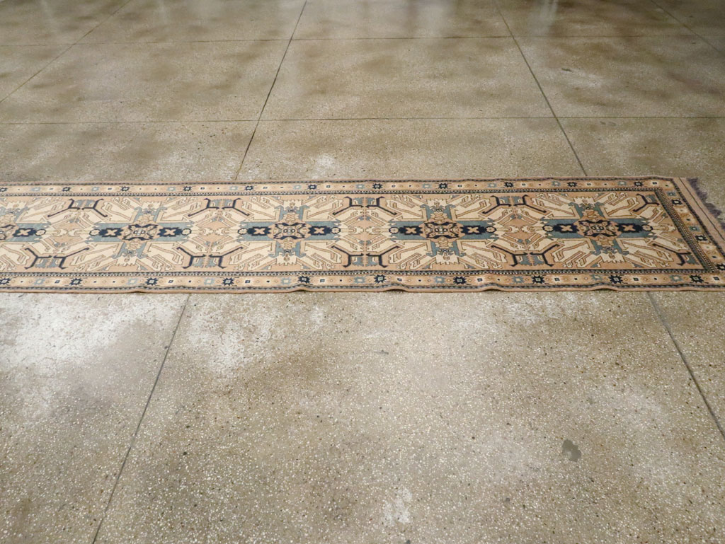 Antique Turkish Kazak Runner, No.17452 - Galerie Shabab