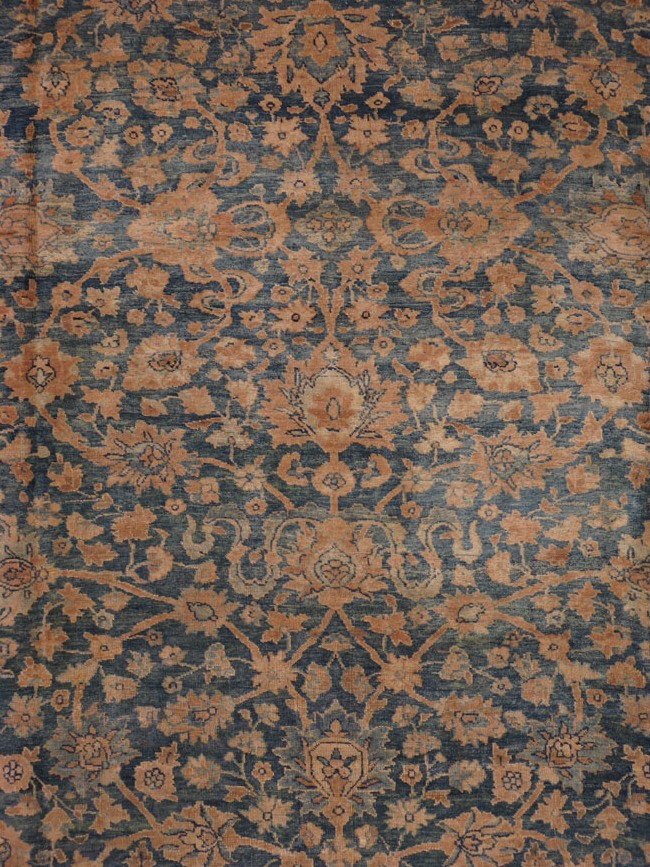 Antique Tabriz Carpet, No.17462 - Galerie Shabab