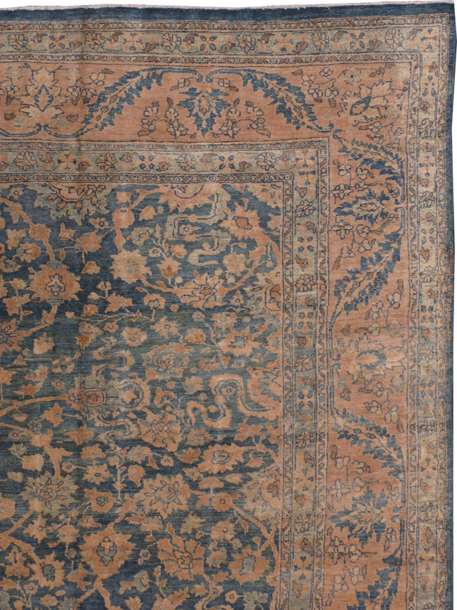 Antique Tabriz Carpet, No.17462 - Galerie Shabab