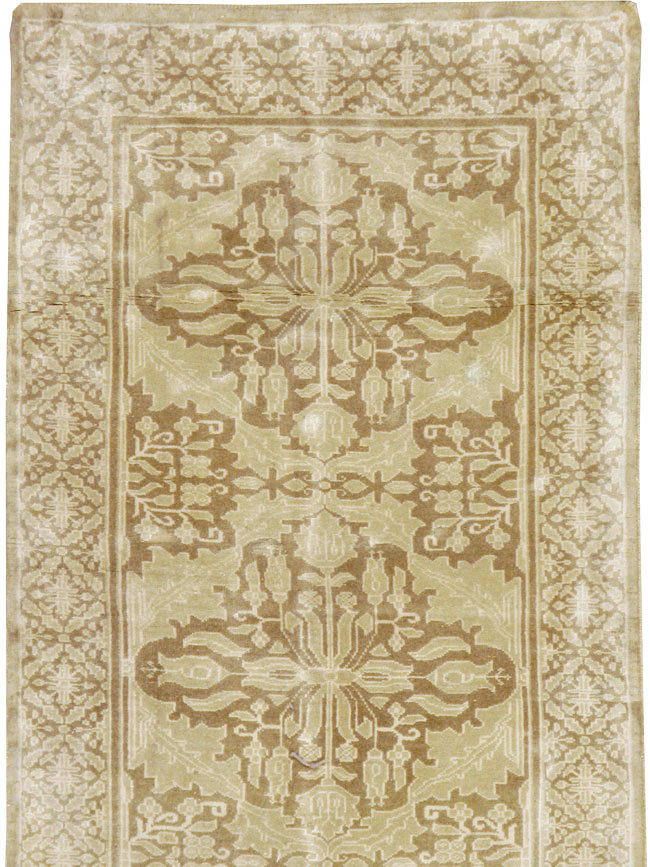 Vintage Indian Lahore Runner, No.17465 - Galerie Shabab