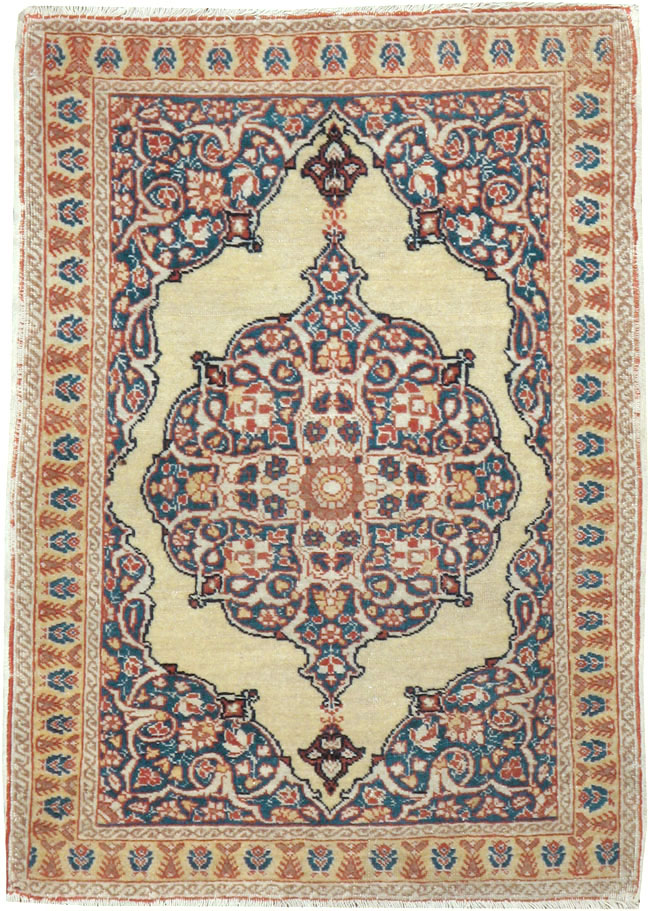 Antique Persian Tabriz Hagi Jalili Rug, No.17476 - Galerie Shabab