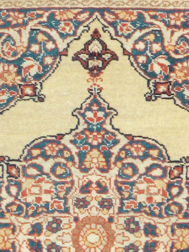 Antique Persian Tabriz Hagi Jalili Rug, No.17476 - Galerie Shabab
