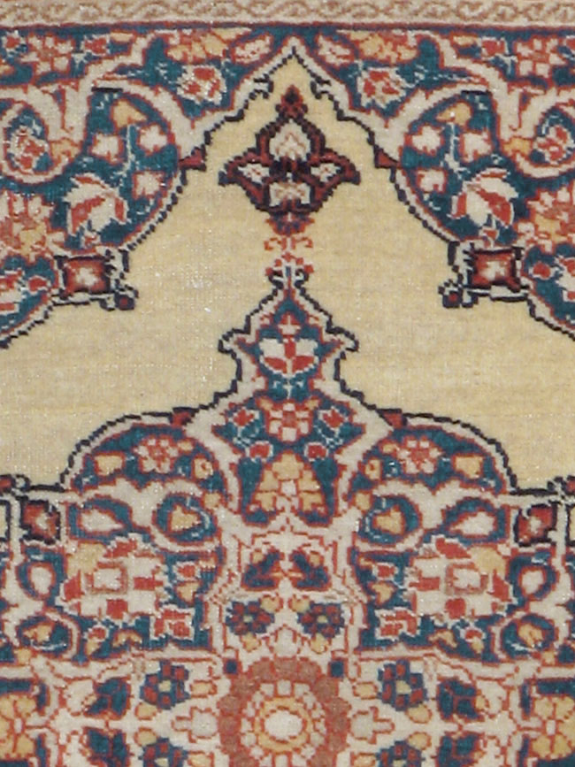 Antique Persian Tabriz Hagi Jalili Rug, No.17476 - Galerie Shabab