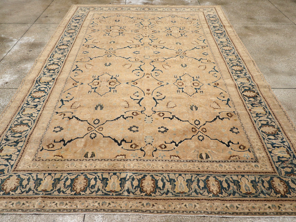 Antique Persian Tabriz Carpet, No.17479 - Galerie Shabab