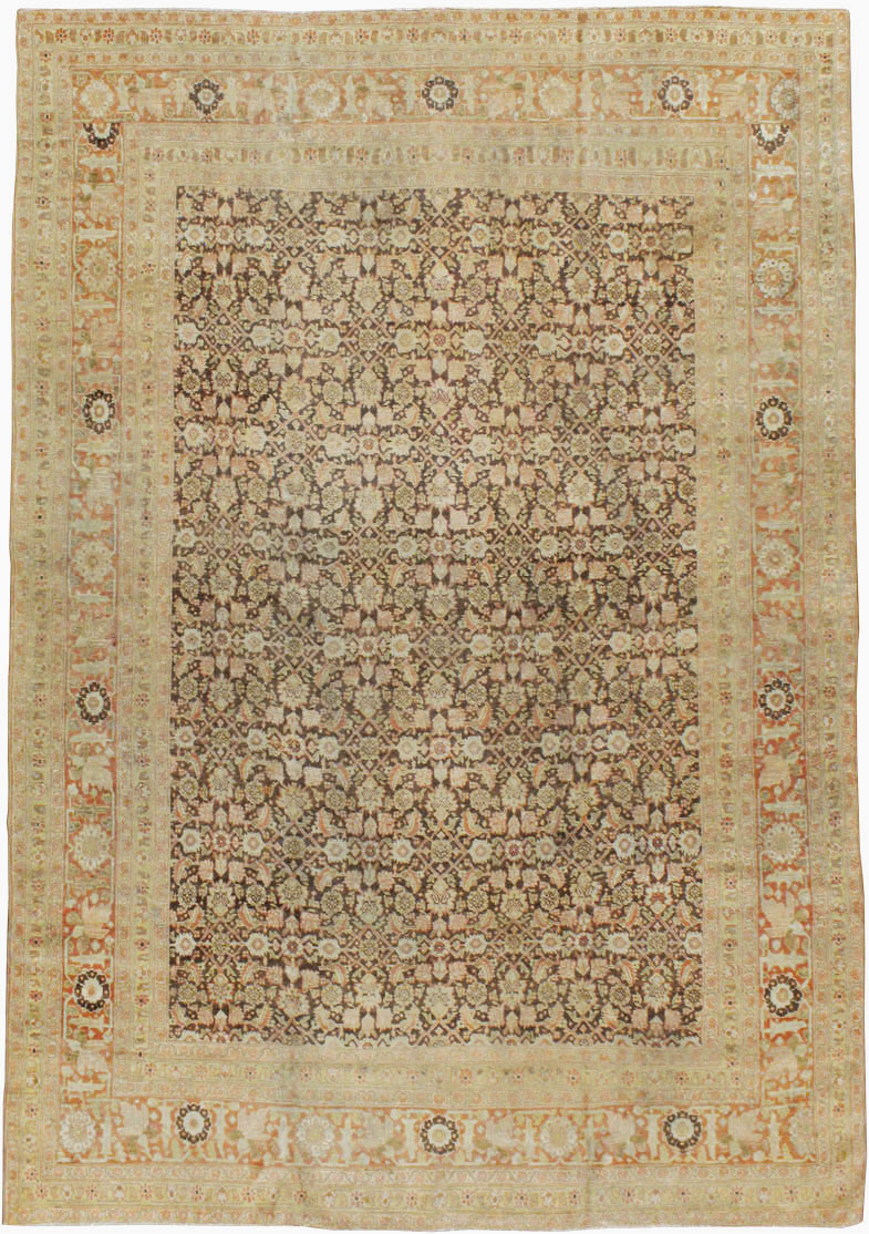 Tabriz Persian Antique Carpet, No.17487 - Galerie Shabab