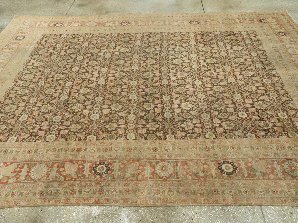 Tabriz Persian Antique Carpet, No.17487 - Galerie Shabab