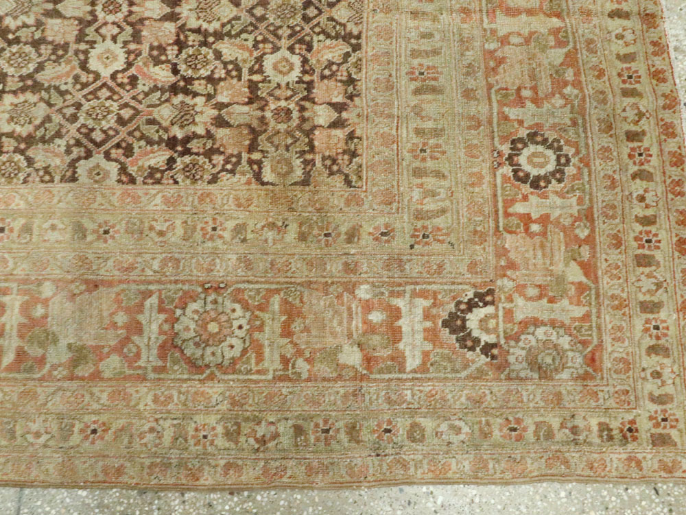 Tabriz Persian Antique Carpet, No.17487 - Galerie Shabab