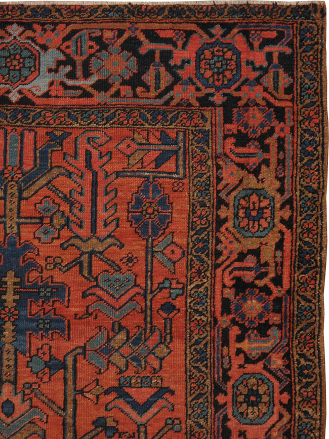 Antique Heriz Carpet, No.17501 - Galerie Shabab