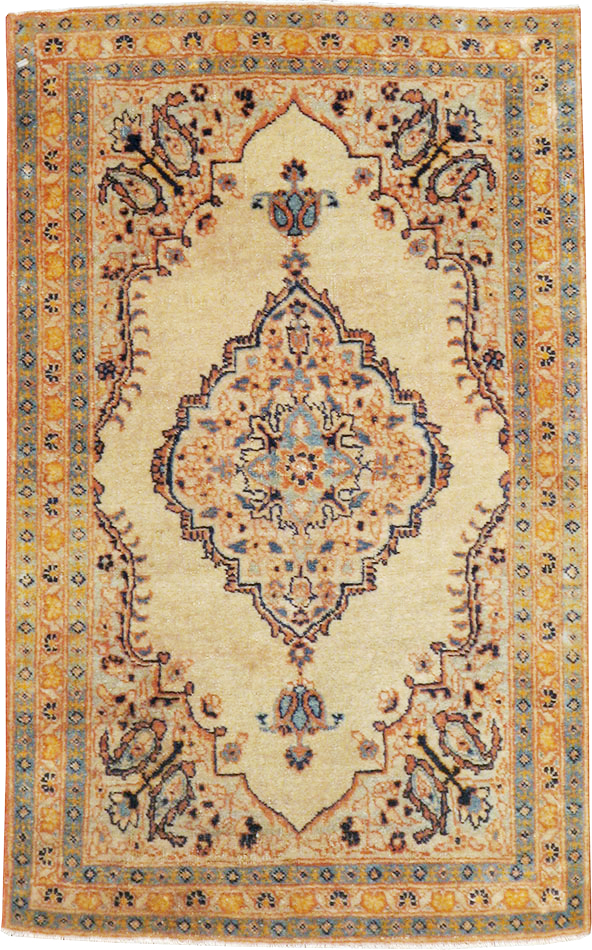 Antique Persian Tabriz Hagi Jalili Rug, No.17503 - Galerie Shabab
