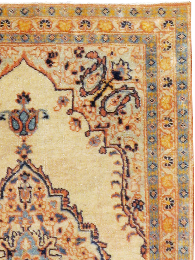 Antique Persian Tabriz Hagi Jalili Rug, No.17503 - Galerie Shabab