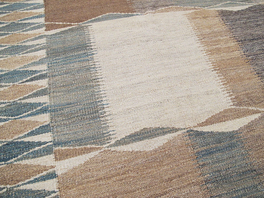 Modernist Persian Kilim, No.17504 - Galerie Shabab