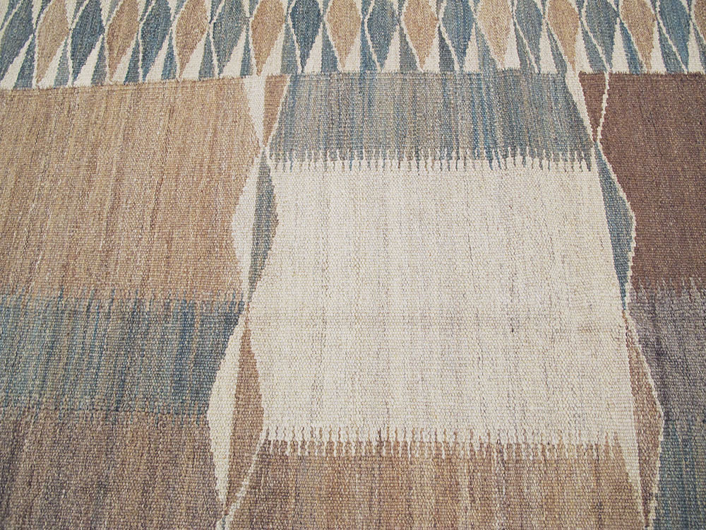 Modernist Persian Kilim, No.17504 - Galerie Shabab
