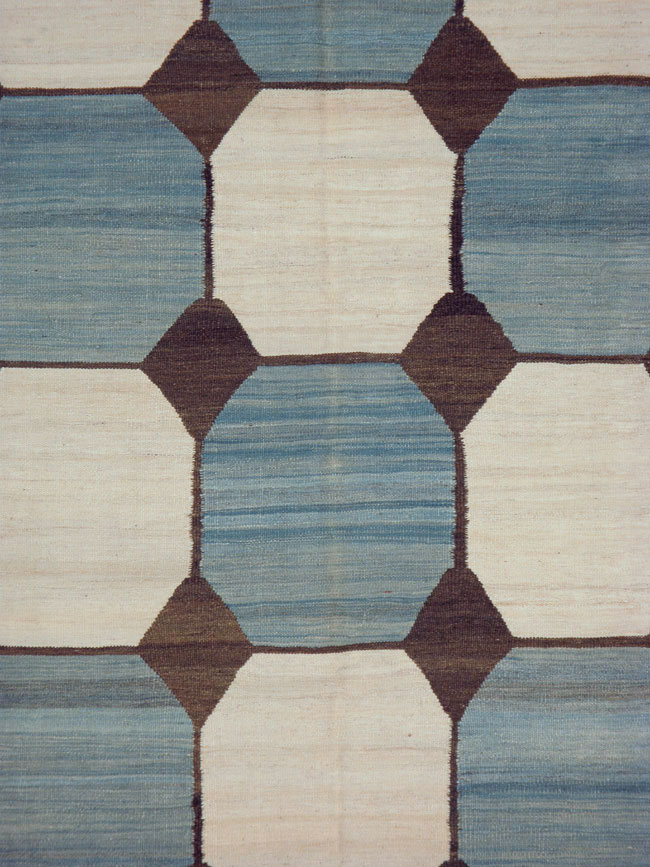 Modernist Persian Kilim, No.17505 - Galerie Shabab