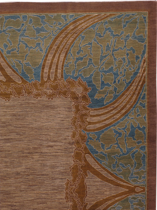 Modernist Tabriz Carpet, No.17512 - Galerie Shabab
