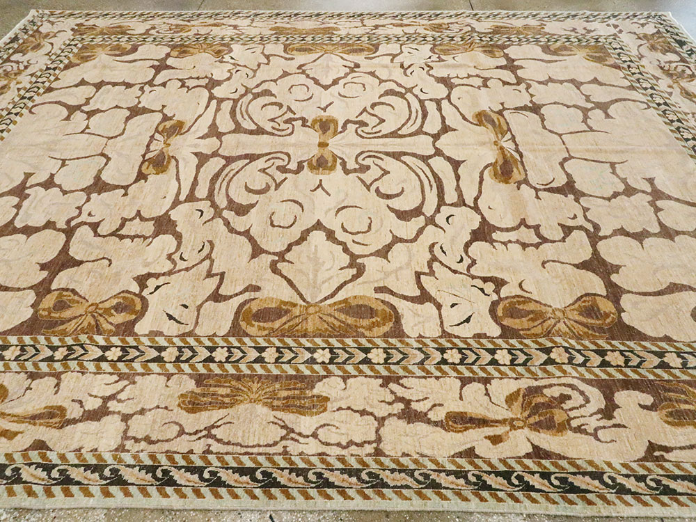 Modern Persian Tabriz Carpet, No.17515 - Galerie Shabab