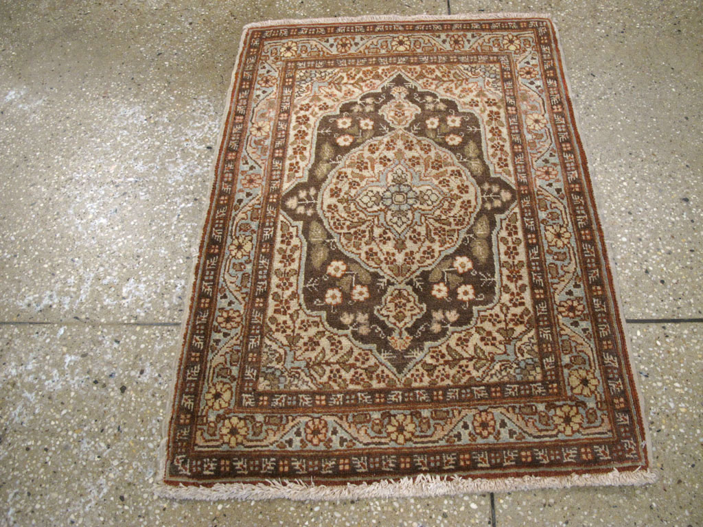 Antique Persian Tabriz Hagi Jalili Rug (Pair: 1 of 2), No.17518 - Galerie Shabab