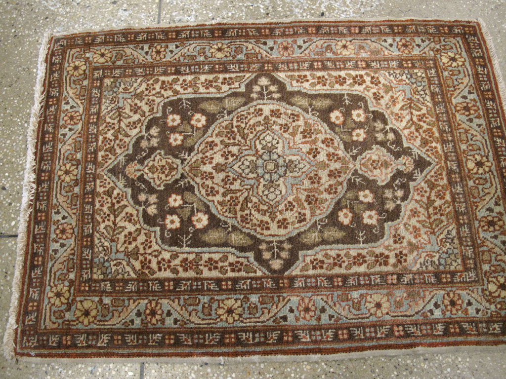 Antique Persian Tabriz Hagi Jalili Rug (Pair: 1 of 2), No.17518 - Galerie Shabab