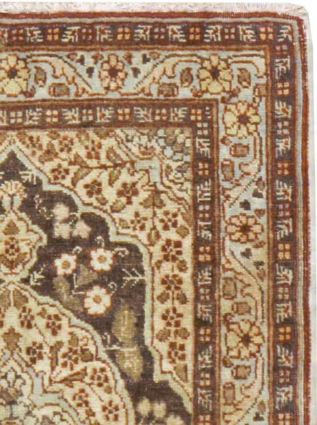 Antique Persian Tabriz Hagi Jalili Rug (Pair: 2 of 2), No.17519 - Galerie Shabab