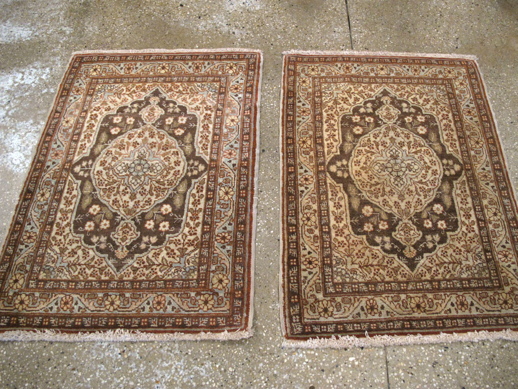 Antique Persian Tabriz Hagi Jalili Rug (Pair: 2 of 2), No.17519 - Galerie Shabab