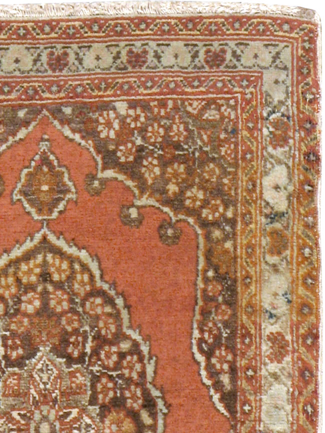 Antique Persian Tabriz Rug (Pair: 1 of 2), No.17520 - Galerie Shabab