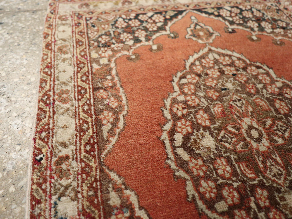 Antique Persian Tabriz Rug (Pair: 2 of 2), No.17521 - Galerie Shabab