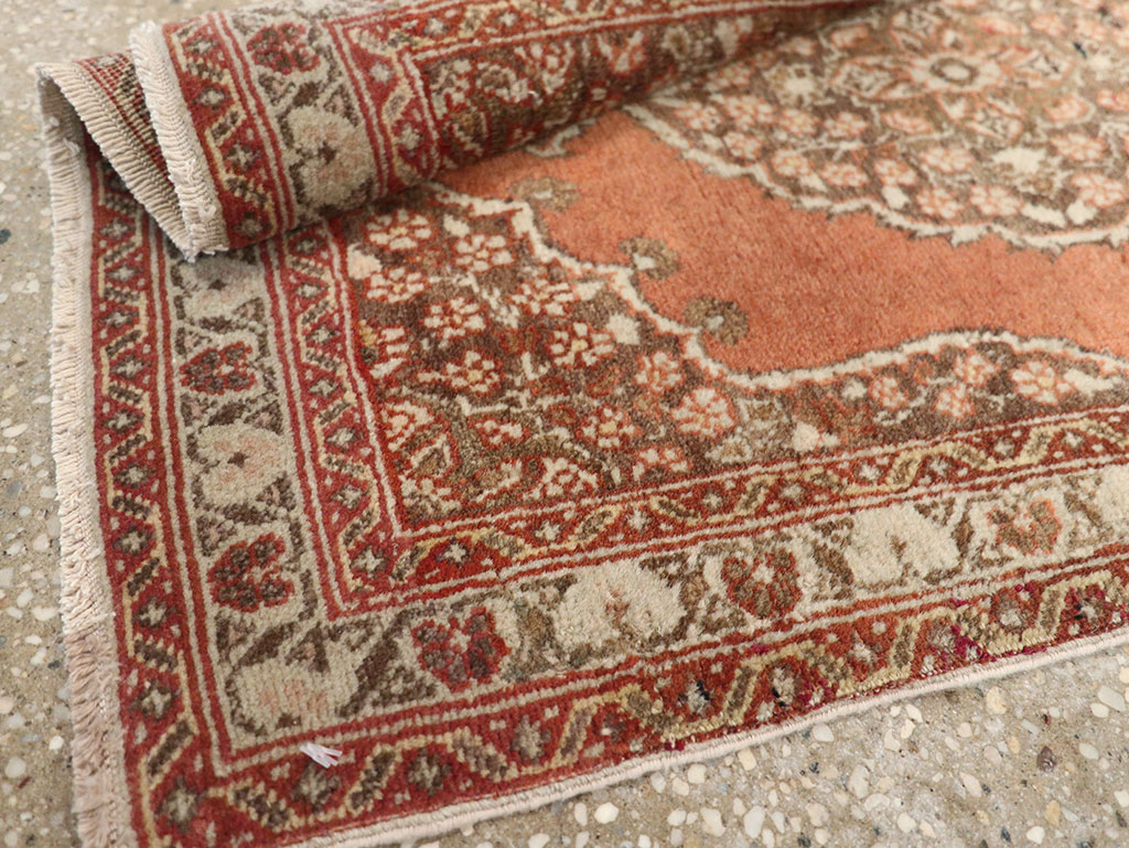 Antique Persian Tabriz Rug (Pair: 2 of 2), No.17521 - Galerie Shabab