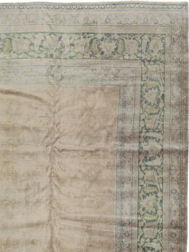 Antique Indian Agra Carpet, No.17547 - Galerie Shabab