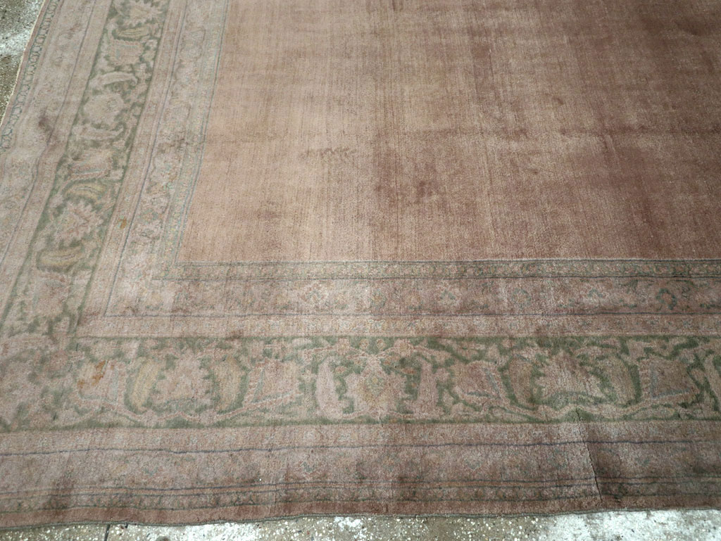 Antique Indian Agra Carpet, No.17547 - Galerie Shabab