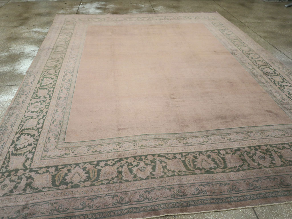 Antique Indian Agra Carpet, No.17547 - Galerie Shabab