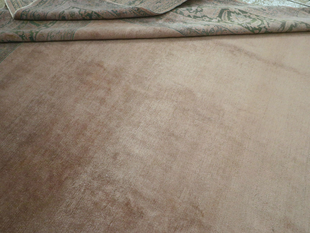 Antique Indian Agra Carpet, No.17547 - Galerie Shabab