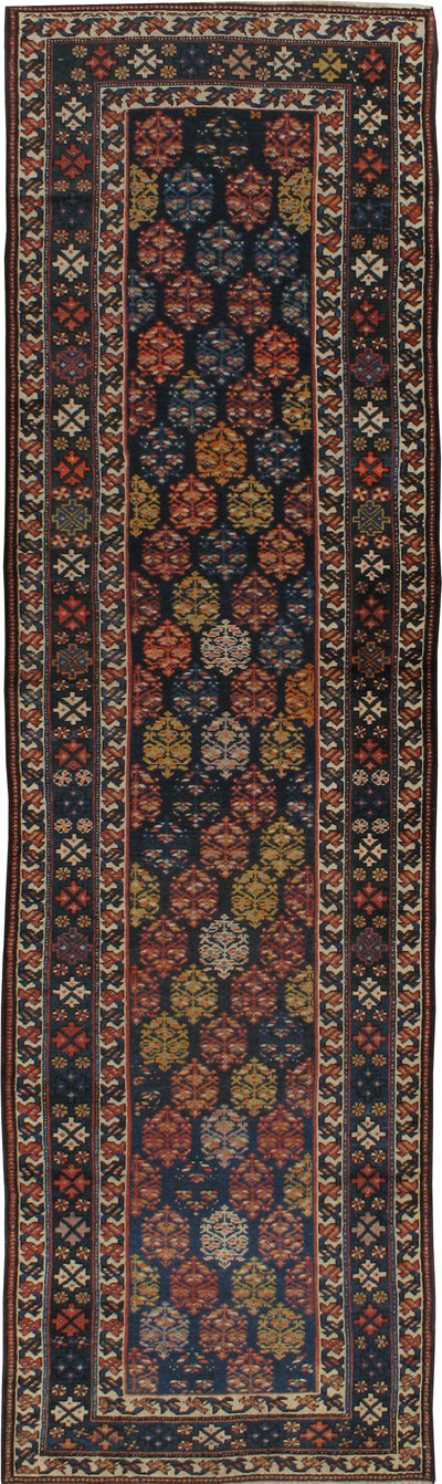 Antique Kurdish Runner, No.17549 - Galerie Shabab