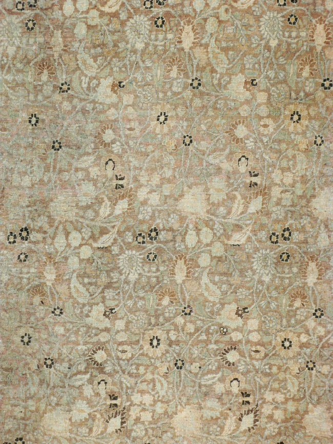 Antique Persian Mashad Carpet, No.17550 - Galerie Shabab