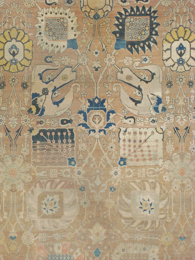 Antique Persian Tabriz Hagi Jalili Carpet, No.17551 - Galerie Shabab