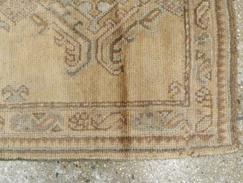Antique Turkish Oushak Runner, No.17555 - Galerie Shabab
