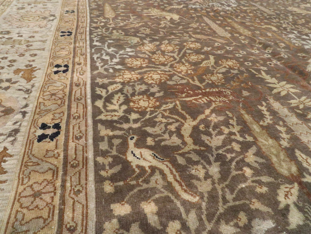 Vintage Indian Lahore Carpet, No.17557 - Galerie Shabab