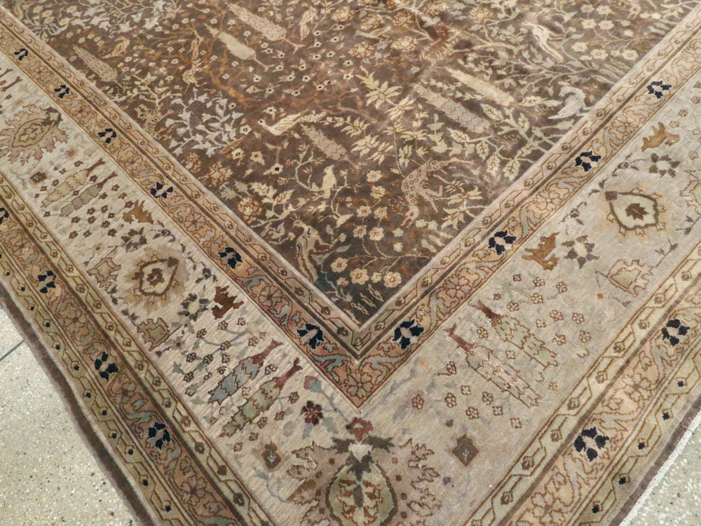 Vintage Indian Lahore Carpet, No.17557 - Galerie Shabab