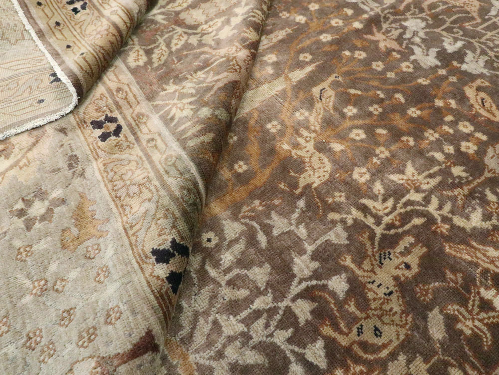 Vintage Indian Lahore Carpet, No.17557 - Galerie Shabab