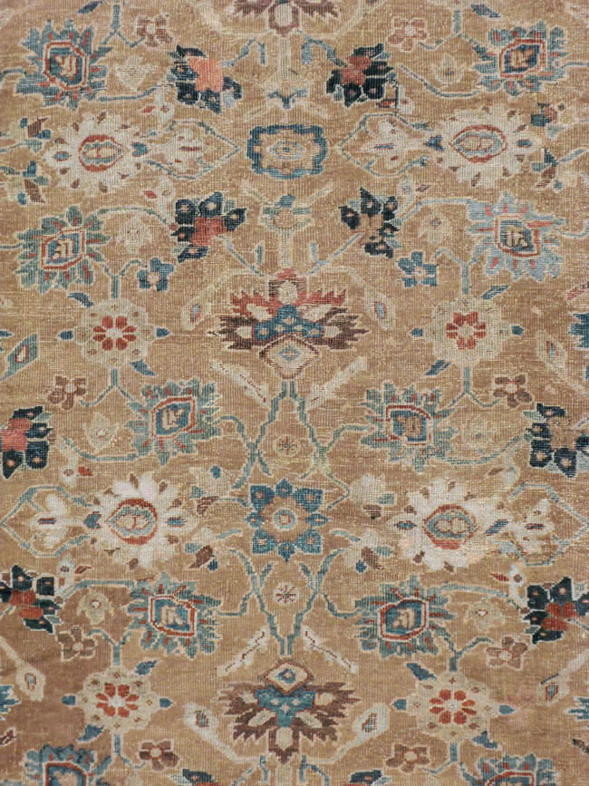 Antique Persian Mahal Carpet, No.17559 - Galerie Shabab
