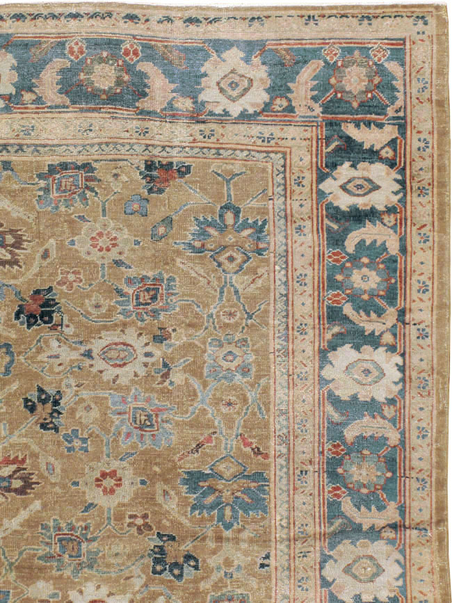 Antique Persian Mahal Carpet, No.17559 - Galerie Shabab