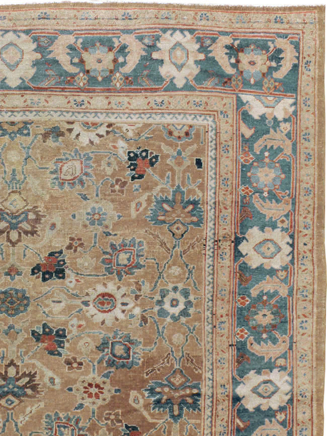 Antique Persian Mahal Carpet, No.17559 - Galerie Shabab
