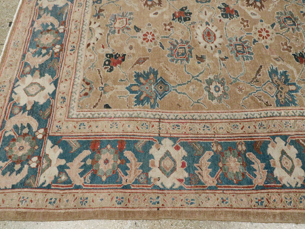 Antique Persian Mahal Carpet, No.17559 - Galerie Shabab