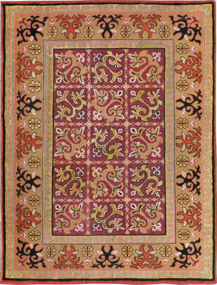 Antique East Turkestan Samarkand Rug, No.17563 - Galerie Shabab