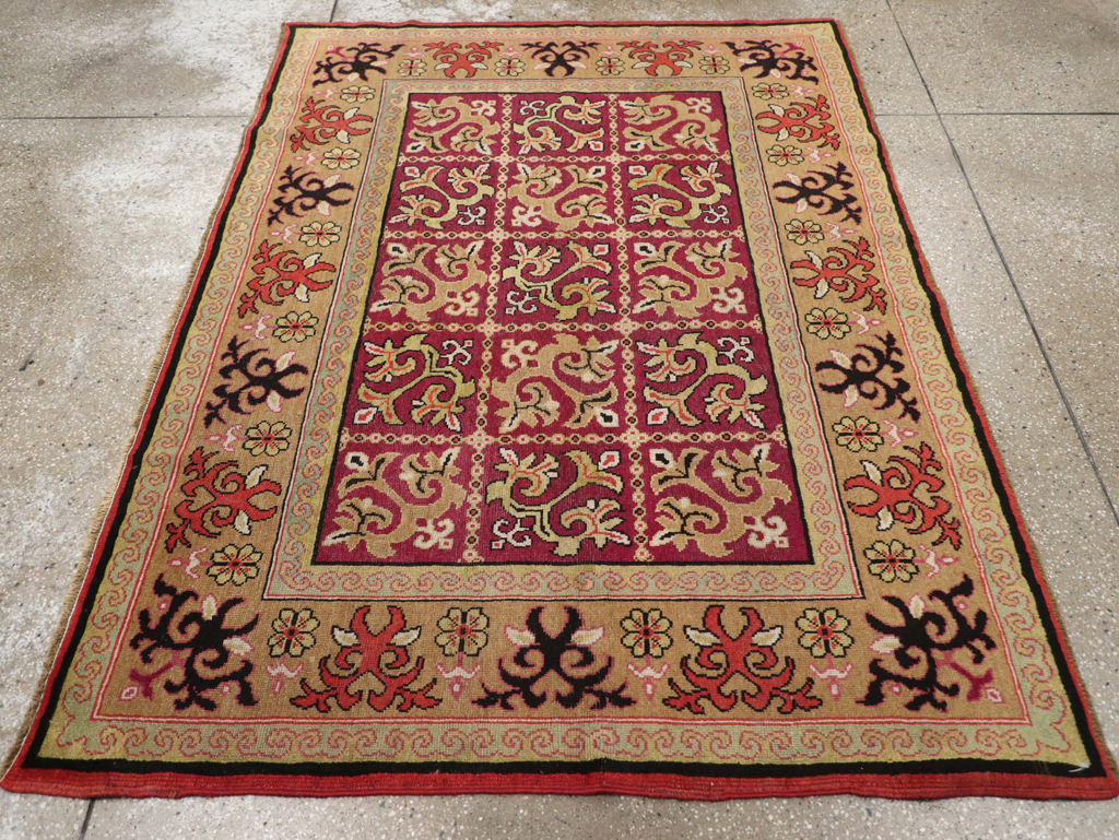 Antique East Turkestan Samarkand Rug, No.17563 - Galerie Shabab