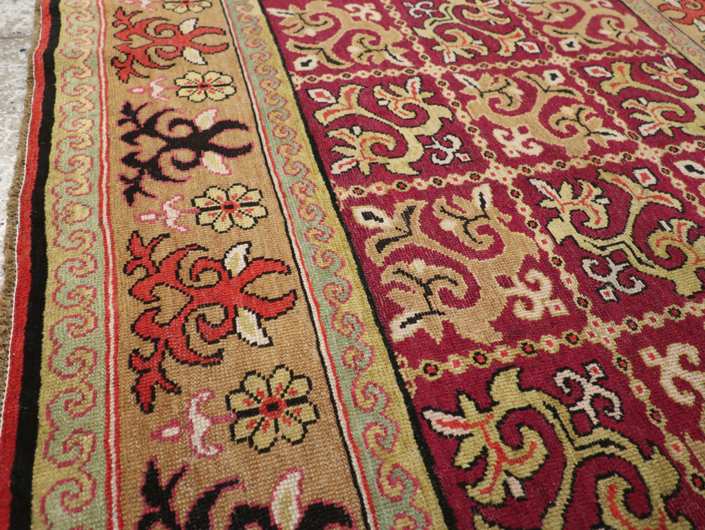 Antique East Turkestan Samarkand Rug, No.17563 - Galerie Shabab
