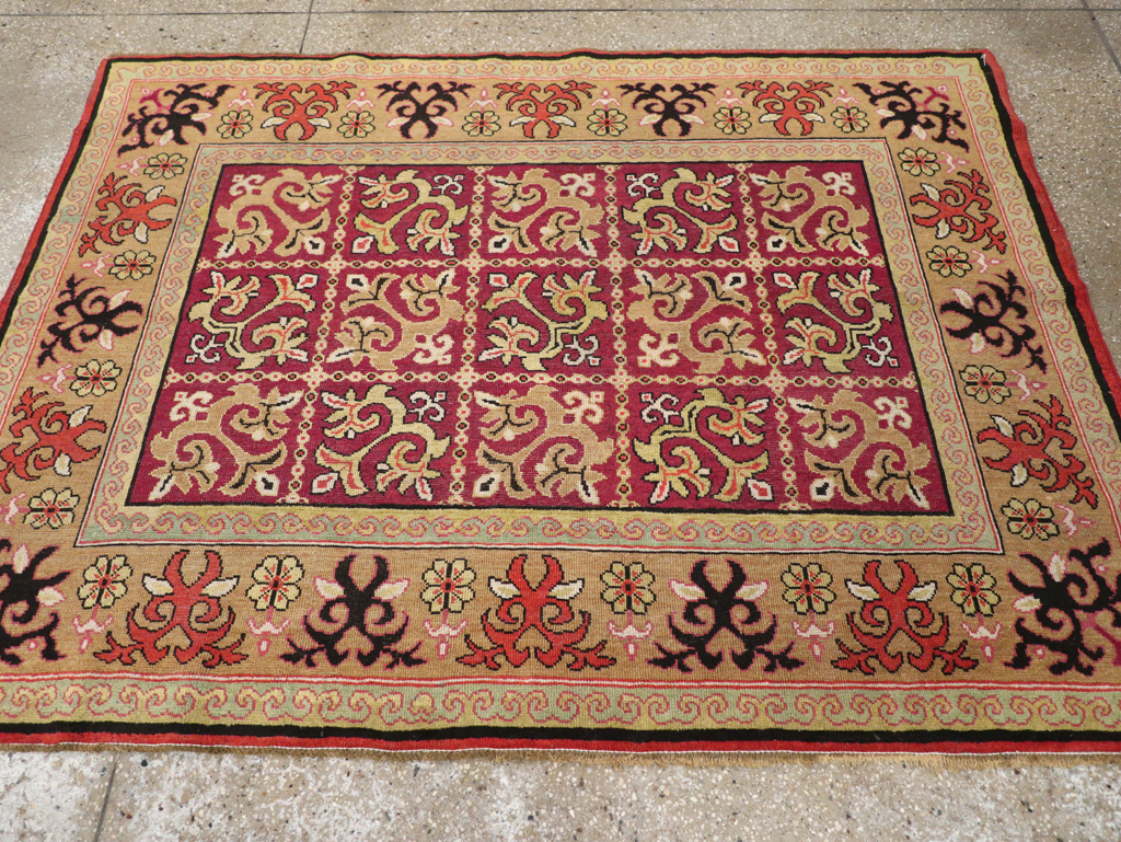 Antique East Turkestan Samarkand Rug, No.17563 - Galerie Shabab