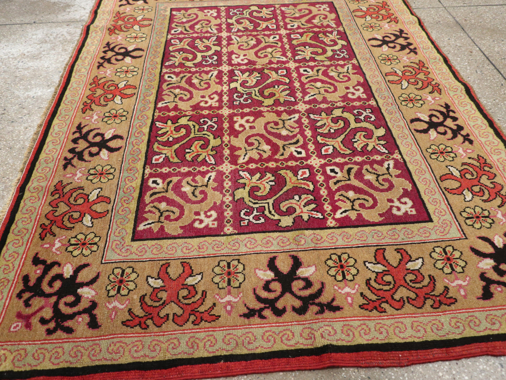 Antique East Turkestan Samarkand Rug, No.17563 - Galerie Shabab