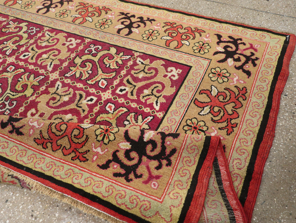Antique East Turkestan Samarkand Rug, No.17563 - Galerie Shabab