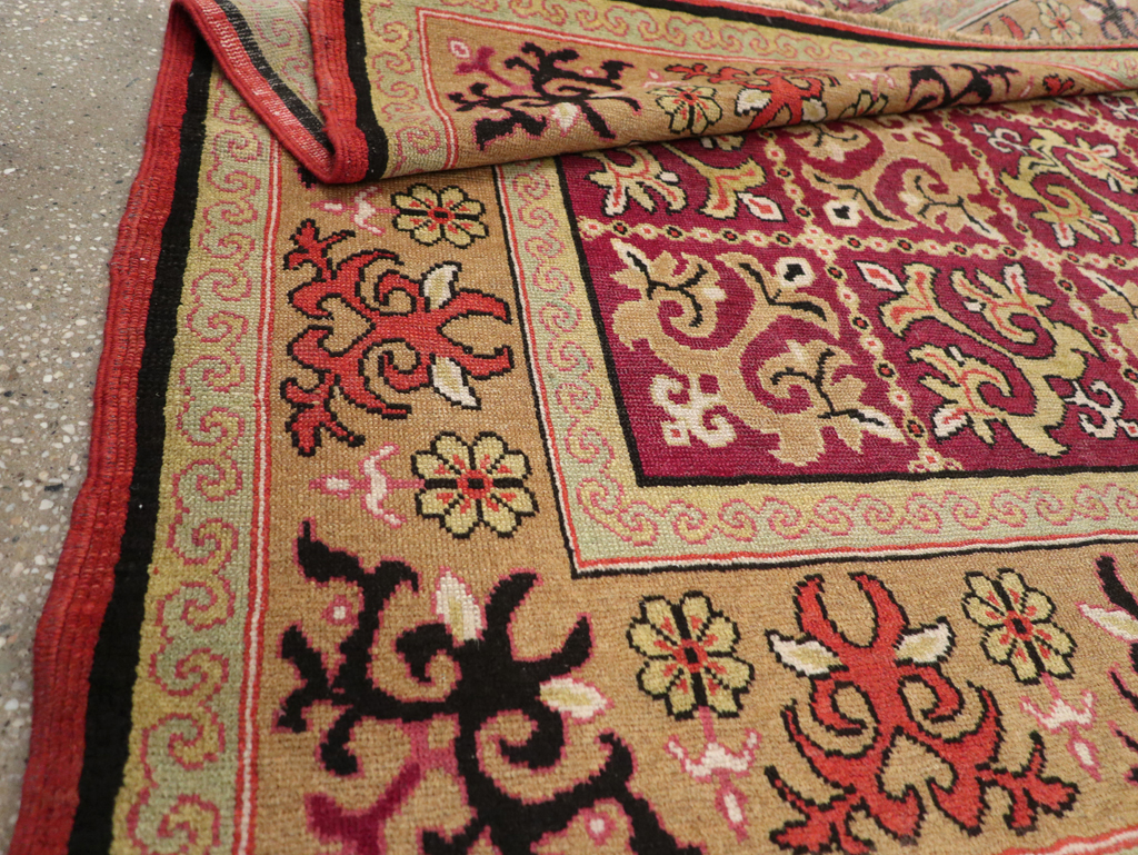 Antique East Turkestan Samarkand Rug, No.17563 - Galerie Shabab