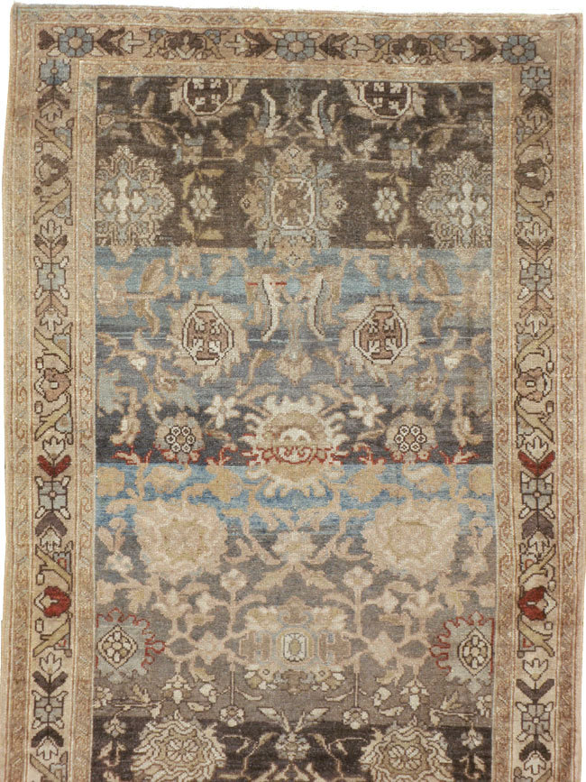 Vintage Persian Malayer Runner, No.17569 - Galerie Shabab